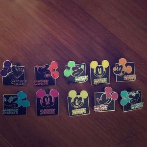 Disney Pin Set - Mickey Mouse